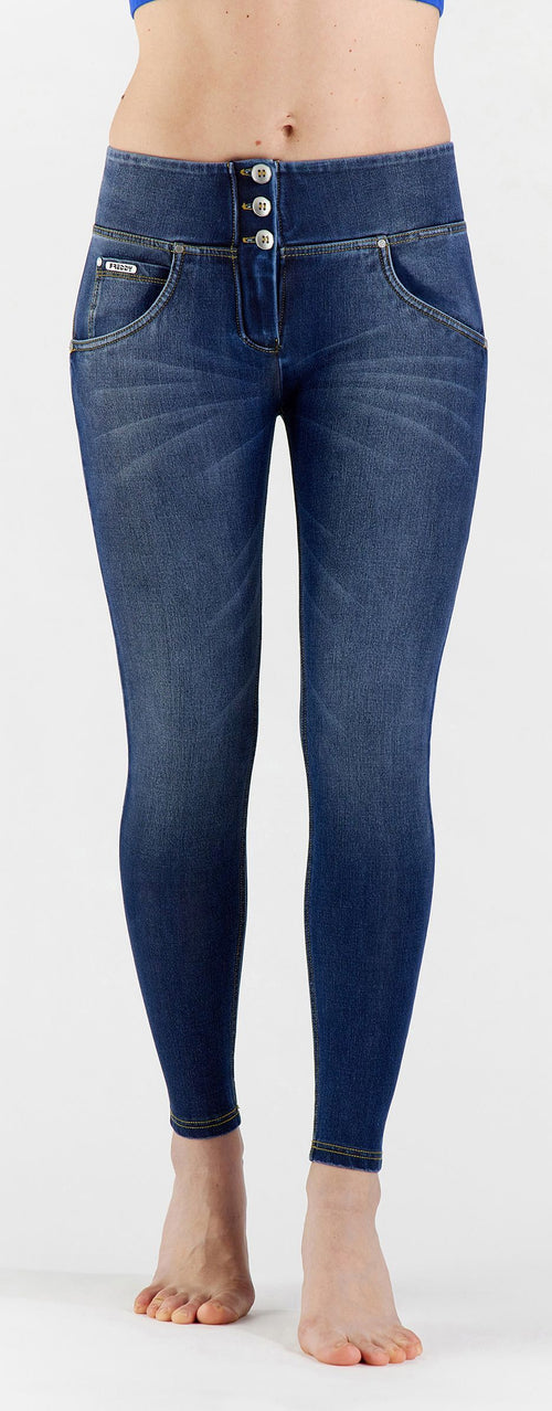 FREDDY-Pantaloni-Blu-da-donna