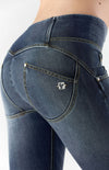 FREDDY-Pantaloni-Blu-da-donna