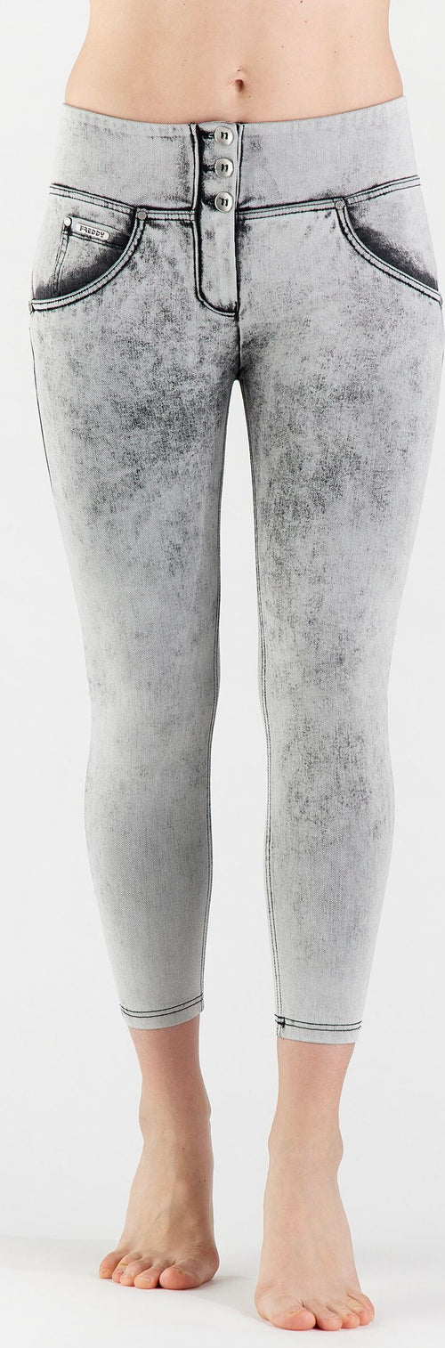 FREDDY-Pantaloni-Grigio-da-donna