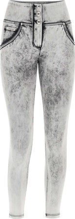 FREDDY-Pantaloni-Grigio-da-donna