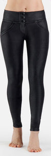 FREDDY-Pantaloni-Nero-da-donna