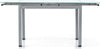 FREDERICK---tavolo-da-pranzo-moderno-allungabile-in-metallo-e-vetro-cm-70x110/140/170x75-h-Grigio-Milani-Home