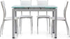 FREDERICK---tavolo-da-pranzo-moderno-allungabile-in-metallo-e-vetro-cm-70x110/140/170x75-h-Grigio-Milani-Home