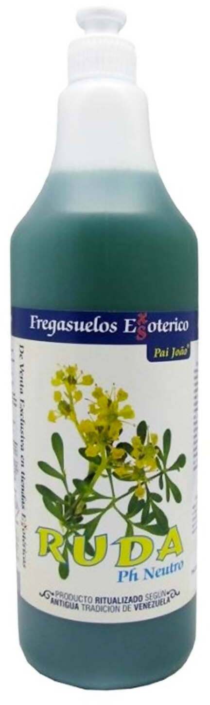 Fregasuelos Ruda 1 Lt Esoterismo Santería Detersivo Pavimenti per Attirare La Buona Fortuna