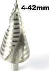 Fresa-A-Gradini-Scalini-Conica-Hss-4-42mm-Allargafori-Punta-Per-Metallo