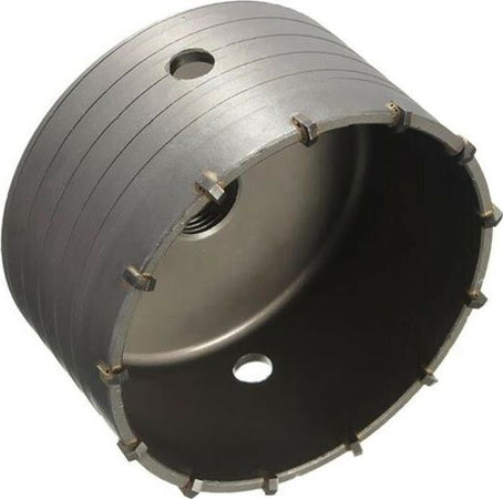 Fresa-A-Tazza-110-Mm-Carotatrice-Muro-Asta-Prolunga-35-Cm-Per-Trapano-Sds-Plus-Tools