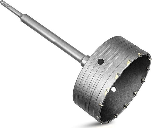 Fresa-A-Tazza-160-Mm-Carotatrice-Muro-Asta-Sds-Plus-50-Cm-Prolunga-Da-Trapano-Tools