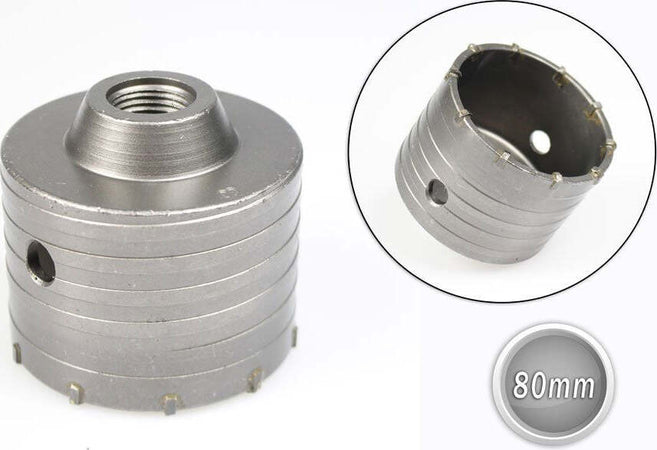 Fresa A Tazza 80mm Carotatrice Con Asta Sds Plus 90mm Calcestruzzo Cemento Casa, arredamento e bricolage > Bricolage e fai da te > Elettroutensili > Punte per Trapano Trade Shop italia - Napoli, Commerciovirtuoso.it