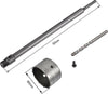 Fresa-A-Tazza-90-Mm-Asta-Prolunga-50-Cm-Per-Trapano-Attacco-Sds-Plus-Tools