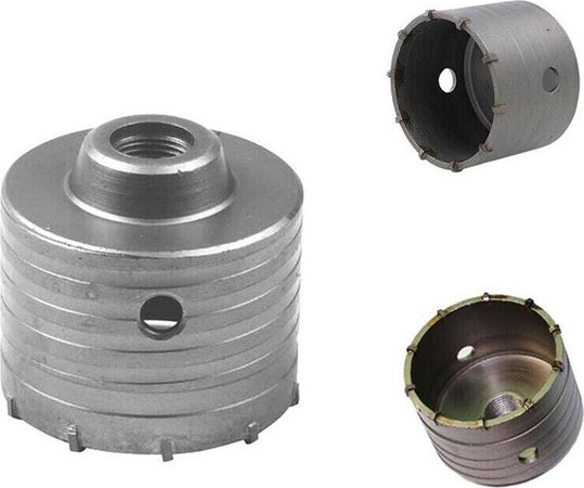 Fresa-A-Tazza-Carotatrice-90-Mm-Asta-Prolunga-35-Cm-Per-Trapano-Attacco-Sds-Plus-Tools