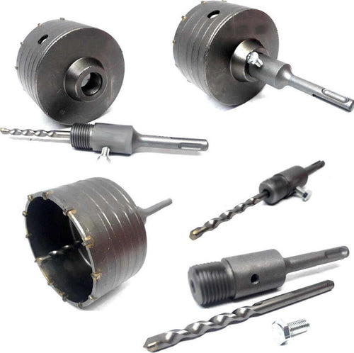 Fresa Carotatrice A Tazza Per Muro Da 30mm A 130mm + Asta Da 11 Cm Sds Plus Casa, arredamento e bricolage > Bricolage e fai da te > Elettroutensili > Punte per Trapano Trade Shop italia - Napoli, Commerciovirtuoso.it
