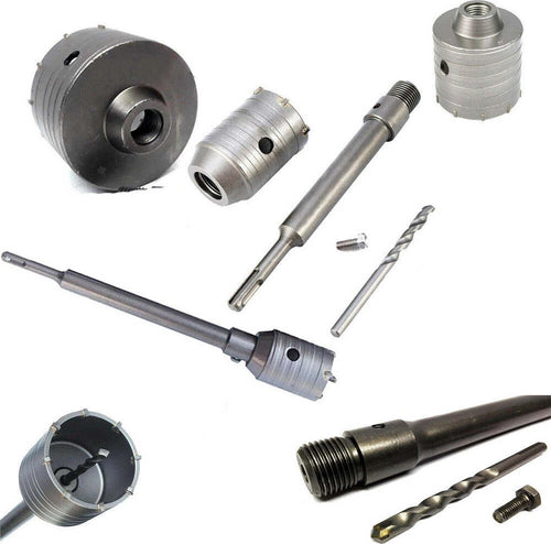 Fresa Carotatrice A Tazza Per Muro Da 30mm A 130mm + Asta Da 35 Cm Sds Plus Casa, arredamento e bricolage > Bricolage e fai da te > Elettroutensili > Punte per Trapano Trade Shop italia - Napoli, Commerciovirtuoso.it