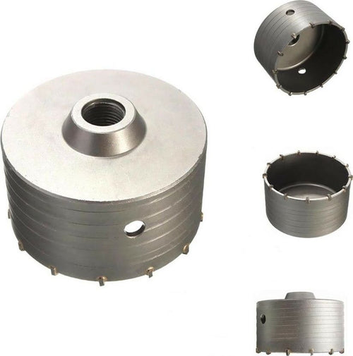 Fresa-Carotatrice-Tazza-100-Mm-Muro-Frese-Carotatrici-X-Trapano-Attacco-Sds-Plus-Tools