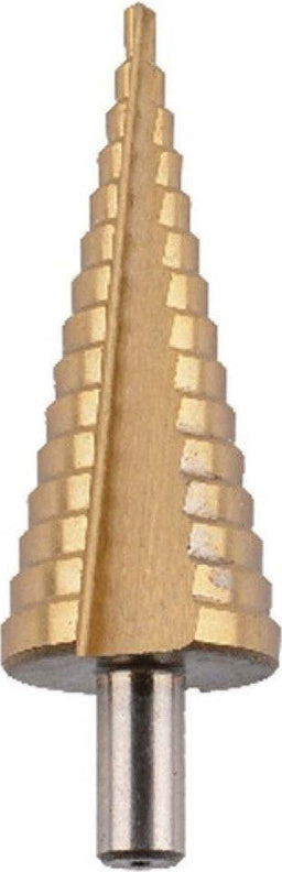 Fresa Conica A Gradini 4-42 Mm Per Lamiere - Punta In Acciaio Al Titanio Per Trapano
