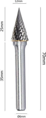 Fresa-Da-Trapano-25-Mm-Gambo-6mm-Punta-Rotante-Legno-Acciaio-Ferro-Mx1225m06-Tools