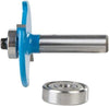Fresa disco per scanalature 8 mm in acciaio temprato misure 10 e 20 silverline
