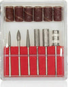 FRESA ELETTRICA PER MANICURE E PEDICURE TRAPANO UNGHIE NAIL ART CON 6 ACCESSORI Bellezza/Manicure e pedicure/Strumenti e accessori/Frese per unghie Zencoccostore - Formia, Commerciovirtuoso.it