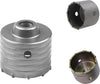 Fresa-Muro-Carotatrice-A-Tazza-80mm-Attacco-Sds-Plus-35cm-Prolunga-Punte-Trapano-Tools