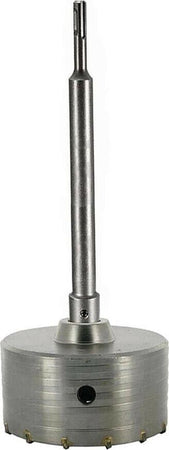 Fresa-Muro-Carotatrice-Tazza-130mm-Attacco-Sds-Plus-60cm-Prolunga-Punte-Trapano-Tools