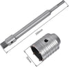Fresa-Per-Muro-A-Tazza-55-Mm-Asta-Prolunga-35-Cm-Attacco-Trapano-Sds-Plus-Tools