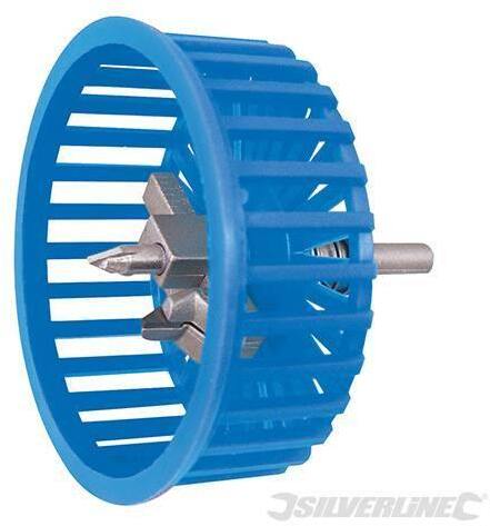 Fresa TCT per piastrelle circolare tagli precisi per trapani Silverline