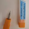 FRESATRICE PUNTE PER CNC 1 FLAUTO MILLING CUTTER PLEXI LEGNO PLASTIC DIAM 0.8