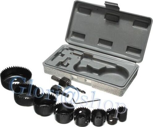 Frese-Legno-Set-Fresa-A-Tazza-Supporto-2-Attacchi-Per-Trapano-Forare-16-Pz-Tools