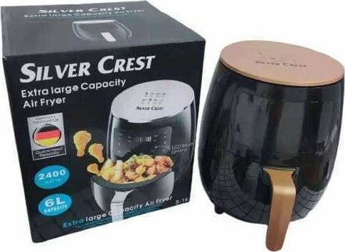 FRIGGITRICE AD ARIA CALDA 6lt Senza Olio Touch Screen LCD 2400W CESTO REMOVIBILE Casa e cucina/Elettrodomestici per la cucina/Friggitrici Zencoccostore - Formia, Commerciovirtuoso.it
