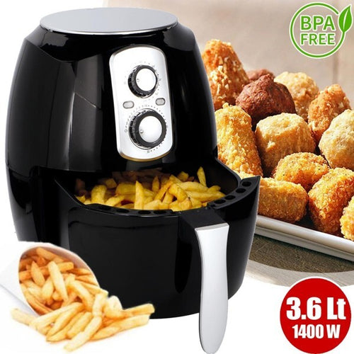 Friggitrice-Ad-Aria-Calda-Senza-Olio-Airfryer-3.6-Lt-Frigge-Cuoce-Arrosto-1400w