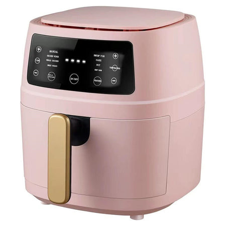 Friggitrice Ad Aria Da 8lt Smart Touch Screen Digitale 2400w No Olio Verdura Carne Pesce