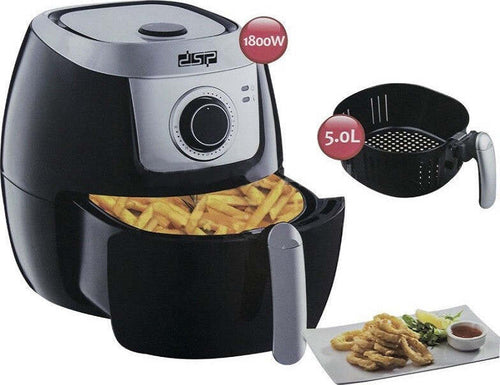 FRIGGITRICE ARIA ELETTRICA CALDA INFRAROSSI COTTURA SANA CESTELLO GRILL 5L 1800W Casa e cucina/Elettrodomestici per la cucina/Friggitrici Trade Shop italia - Napoli, Commerciovirtuoso.it