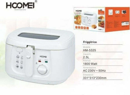 Friggitrice-Elettrica-2,5-Lt-1800w-Cestello-Estraibile-E-Termostato-Regolabile