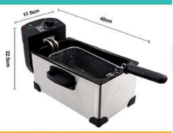 Friggitrice Elettrica Portatile Pofessionale 2000 W Cesto Acciaio Inox Tx-8254 Casa e cucina/Elettrodomestici per la cucina/Friggitrici Trade Shop italia - Napoli, Commerciovirtuoso.it