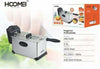 Friggitrice-Elettrica-Professionale-In-Acciaio-3,5lt-Termostato-Regolabile-2000w
