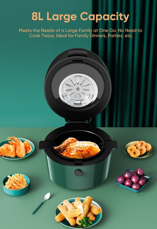Friggitrice Q-g9l Design Elegante Forno Friggitrice Ad Aria Visibile Da 9 Litri Casa e cucina/Elettrodomestici per la cucina/Friggitrici Trade Shop italia - Napoli, Commerciovirtuoso.it