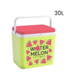 Frigo Portatile Borsa Termica Fantasia Anguria 30l Campeggio Estate Spiaggia