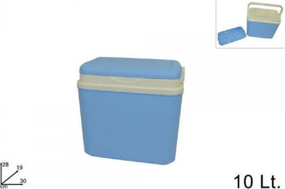Frigo-Portatile-Borsa-Termica-Frigorifero-10lt-Per-Campeggio-Mare-Estate-Celeste
