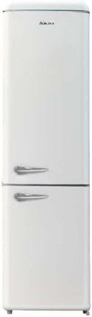 Frigorifero Combinato Vintage Retro AKAI CLASS300KCR 184x55 cm cl. F Crema