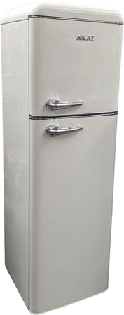 Frigorifero Doppia Porta Retro' Vintage Anni 50 AKAI CLASS280KCR cm cl. F Crema