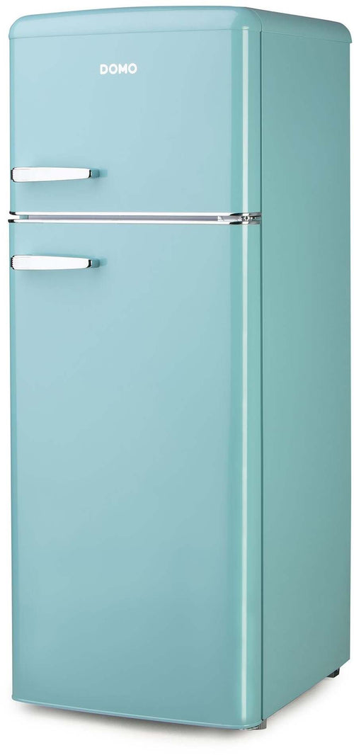 Frigorifero Doppia porta Retro Vintage Turchese Domo DO91705R