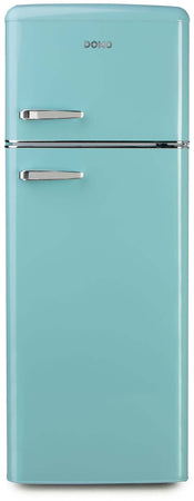 Frigorifero Doppia porta Retro Vintage Turchese Domo DO91705R