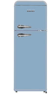 Frigorifero Doppia Porta Vintage Anni 50 AKAI CLASS240KBL 147x55 cm cl. F Blu