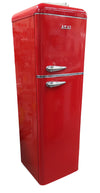 Frigorifero Doppia Porta Vintage Anni 50 AKAI CLASS280KRD 175x55 cm cl. F Rosso