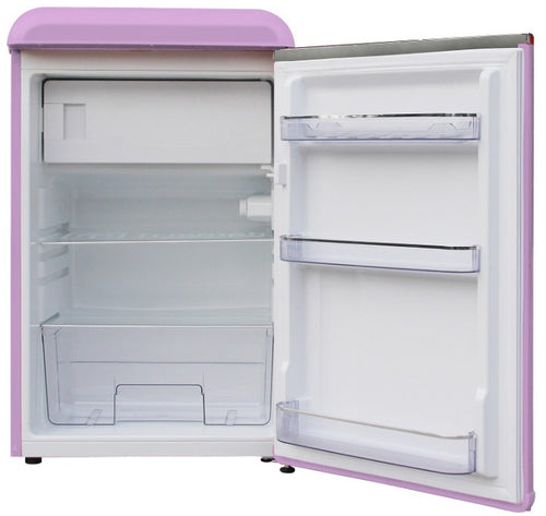 Frigorifero Monoporta Retrò Vintage F 130 Litri Congelatore Rosa CLASS130KPK Akai
