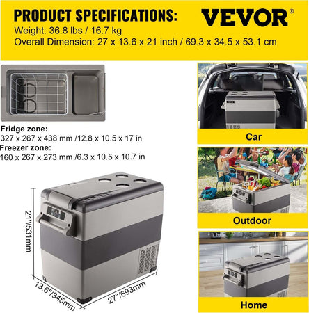 Frigorifero Portatile 12v Frigo Compressore Per Auto Barca Camper Da Viaggio 55l Casa, arredamento e bricolage > Elettrodomestici Trade Shop italia - Napoli, Commerciovirtuoso.it