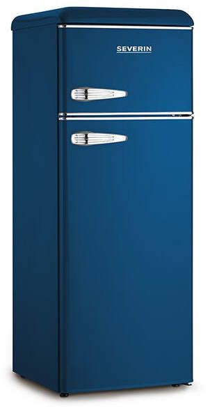 Frigorifero Retrò doppia porta Severin Blu KS 9954