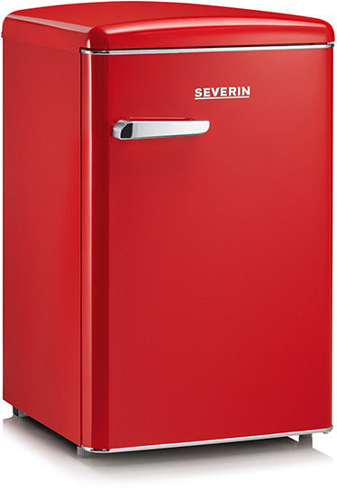 Frigorifero Retrò Mono Porta da Tavolo Severin Rosso RKS 8830