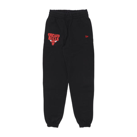 NEW ERA Pantalone Tuta Leggero Uomo Nba Script Relaxed Jogger Chibul Black/front Door Red da uomo