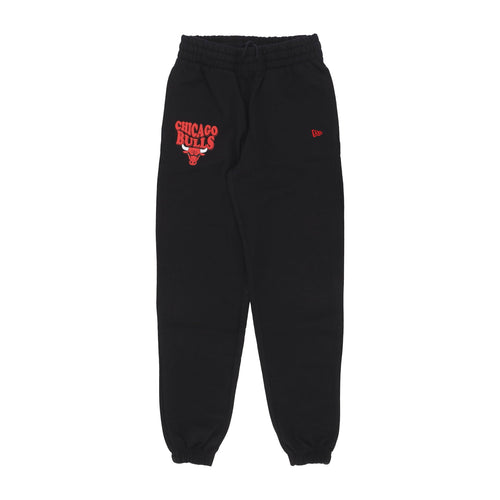 NEW ERA Pantalone Tuta Leggero Uomo Nba Script Relaxed Jogger Chibul Black/front Door Red da uomo