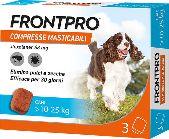 Frontpro 3 compresse 10-25kg 68mg